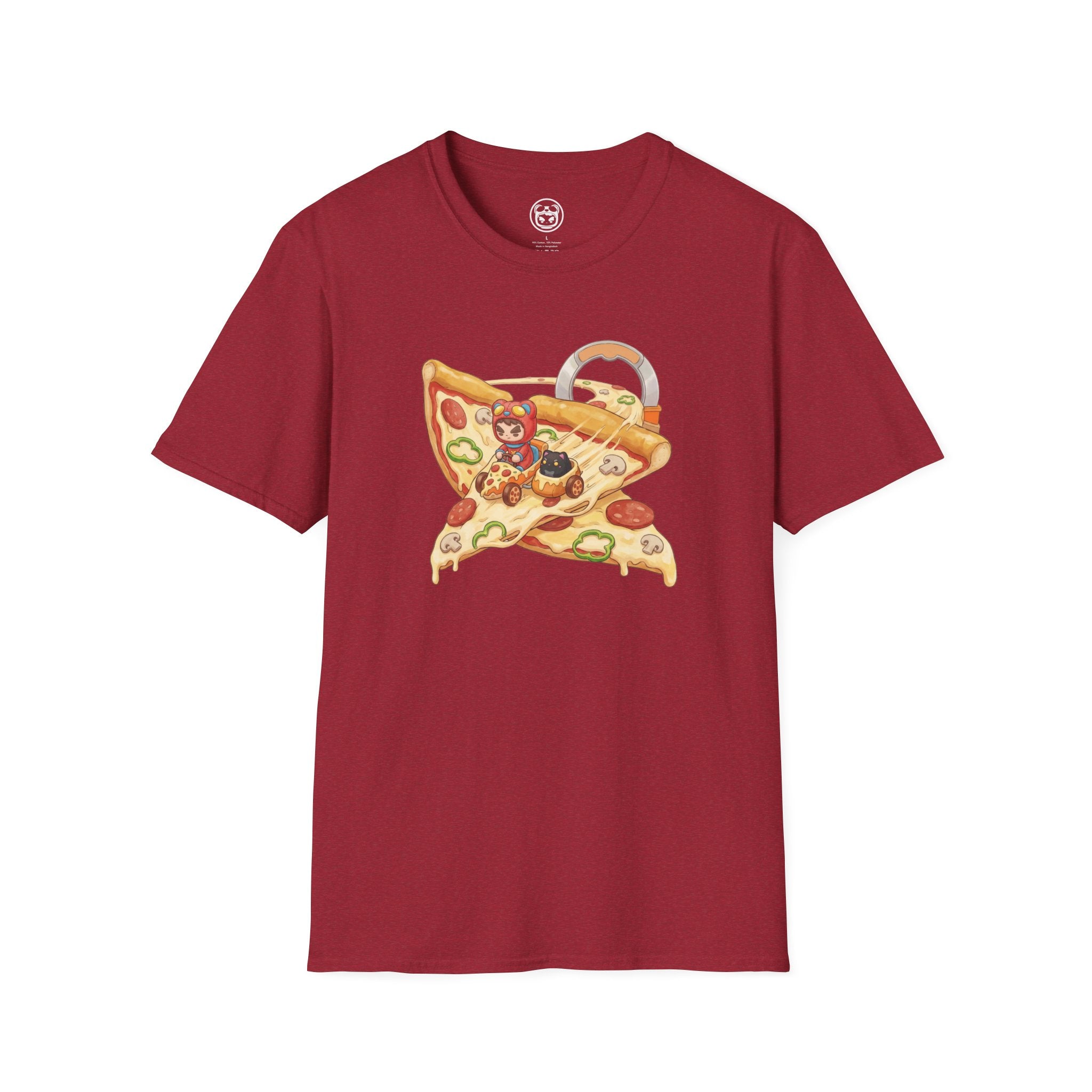 Pizza Slice Speedway T-Shirt