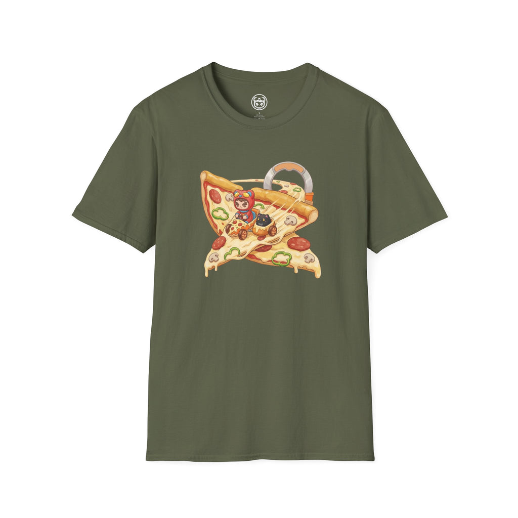 Pizza Slice Speedway T-Shirt
